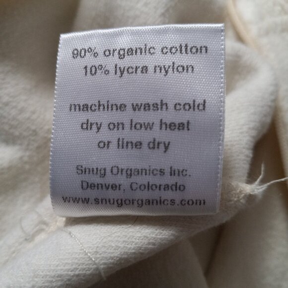 Organic cotton sherpa sleeper for toddlers, size 4T-5T. Made in USA! - Picture 3 of 12